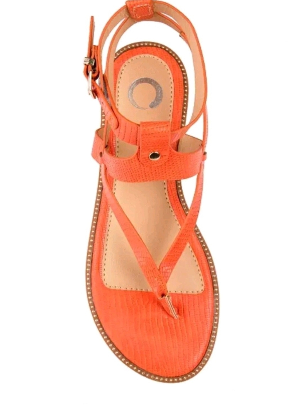 Journee Collection Tangie Multi-strap Flat sandals - Picture 3 of 5